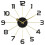 Acctim Acctim Astraea Wall Clock Gold/Black 1