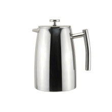 Apollo 1.4L Stainless Steel Tapered Coffee Plunger - Sleek, Modern French Press