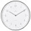 Acctim Acctim 29512 Madison Silver Wall Clock 1