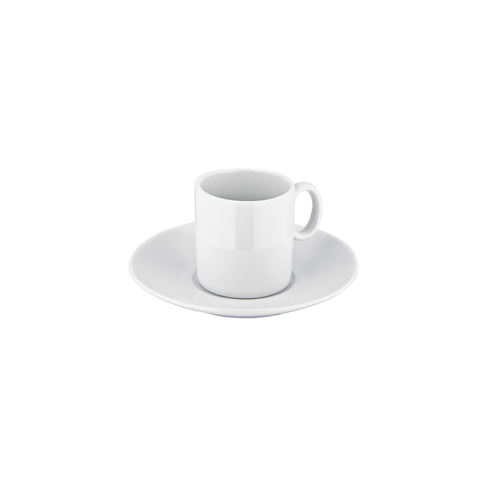 Judge Table Essentials White Espresso Cup & Saucer