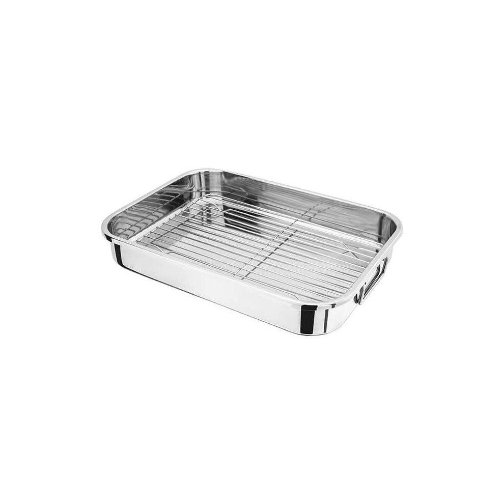 Judge 42 x 30 x 6.5cm Roasting Pan with Rack