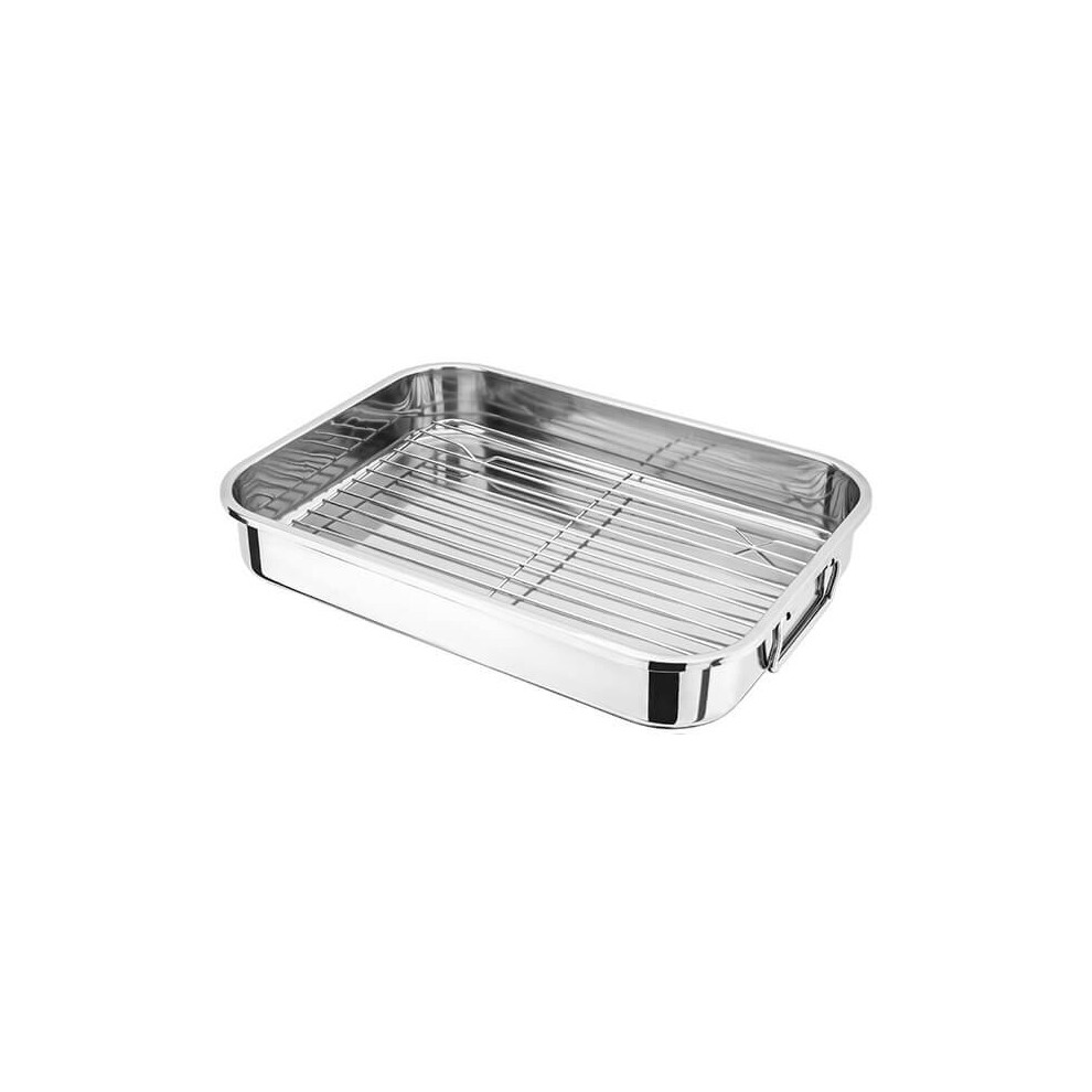 Judge 39 X 28 X 6Cm Roasting Pan With Rack