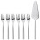 Stellar Polished Stainless Steel Cake Set 2
