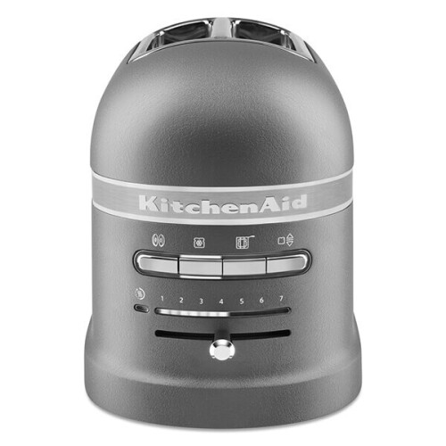 KitchenAid KitchenAid Artisan Matt Imperial Grey 2 Slot Toaster 2