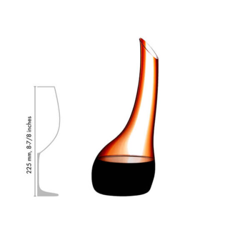 RIEDEL Riedel Confetti Red Cornetto Decanter 2
