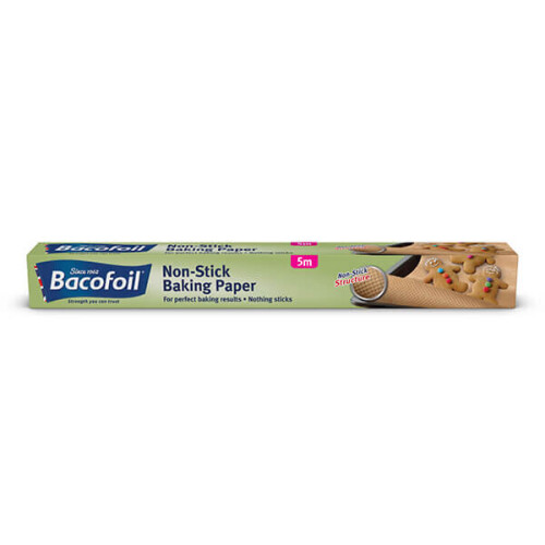 Bacofoil Non-Stick Structured Baking Paper 38cm x 5m
