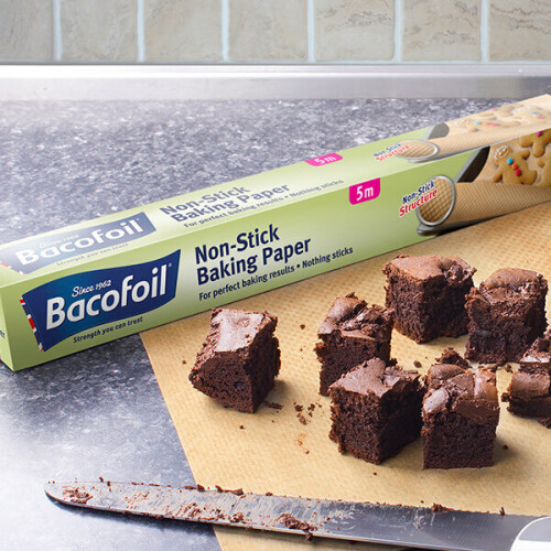 Bacofoil Non-Stick Structured Baking Paper 38cm x 5m 2