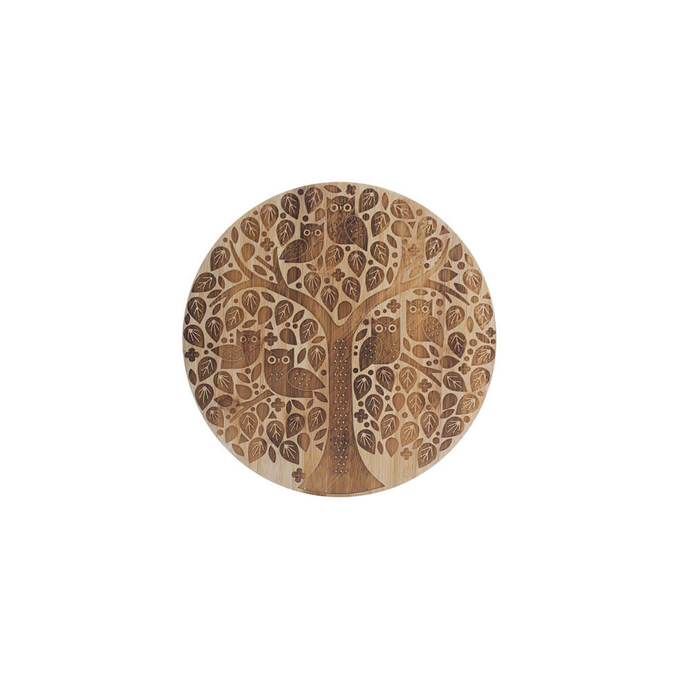 Mason Cash In The Forest Round Serving Board