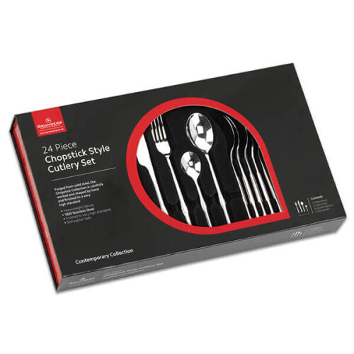 Grunwerg Grunwerg 24 Piece Cutlery Set Chopstick