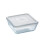 Pyrex Recipient Care 0,85L - 14x14cm 1