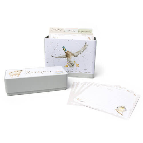 Wrendale Wrendale Tin - Recipes With Cards & Deviders by Wrendale