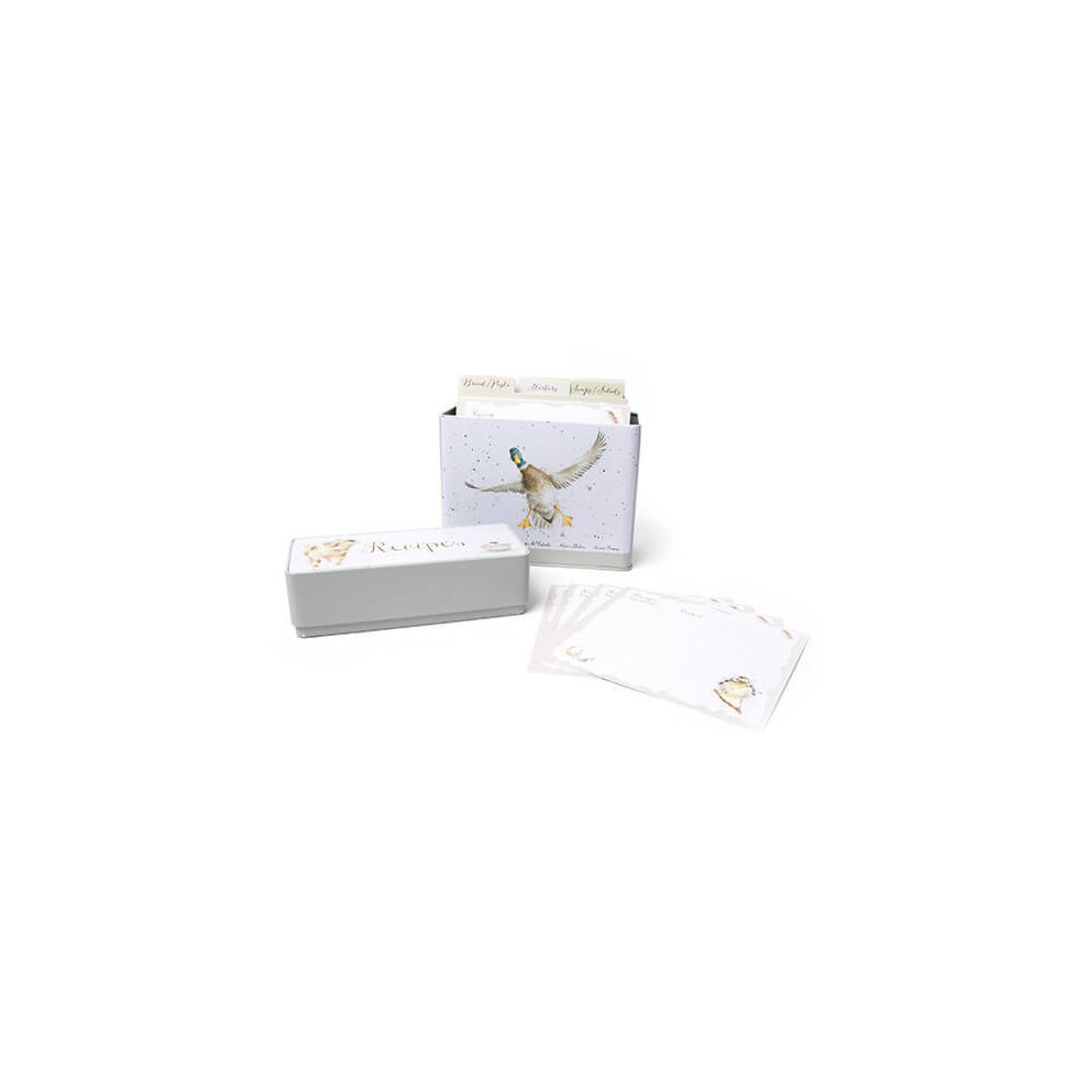 Wrendale Tin - Recipes With Cards & Deviders By