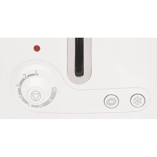 Dualit Dualit Lite 2 Slot Toaster White Gloss 2