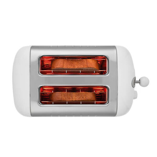 Dualit Dualit Lite 2 Slot Toaster White Gloss 1