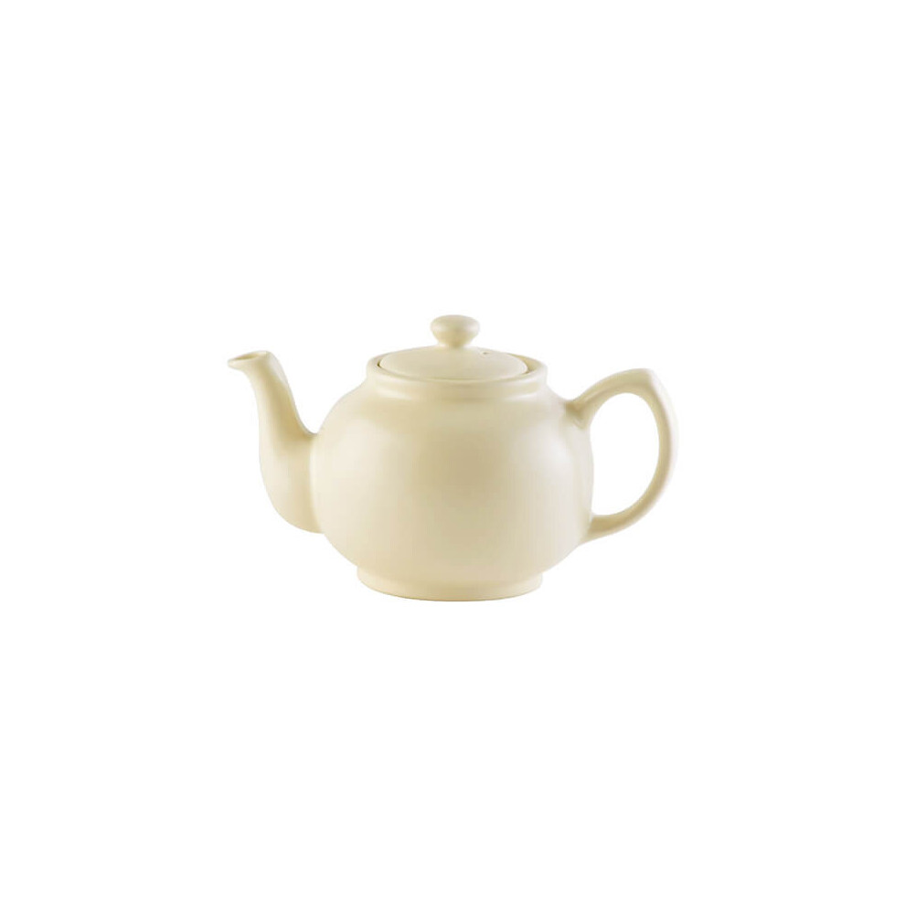 Price & Kensington Matt 6 Cup Teapot Cream