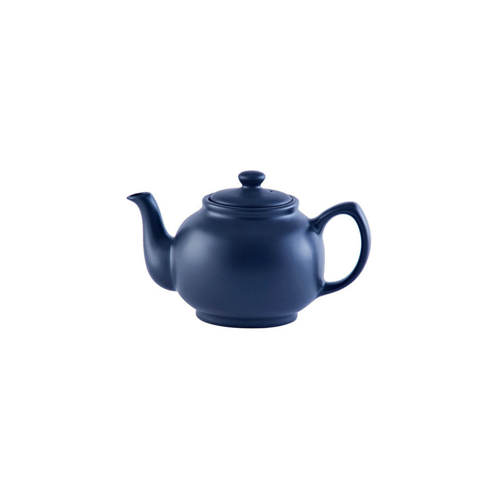 Price & Kensington Matt Navy 6 Cup Teapot Blue