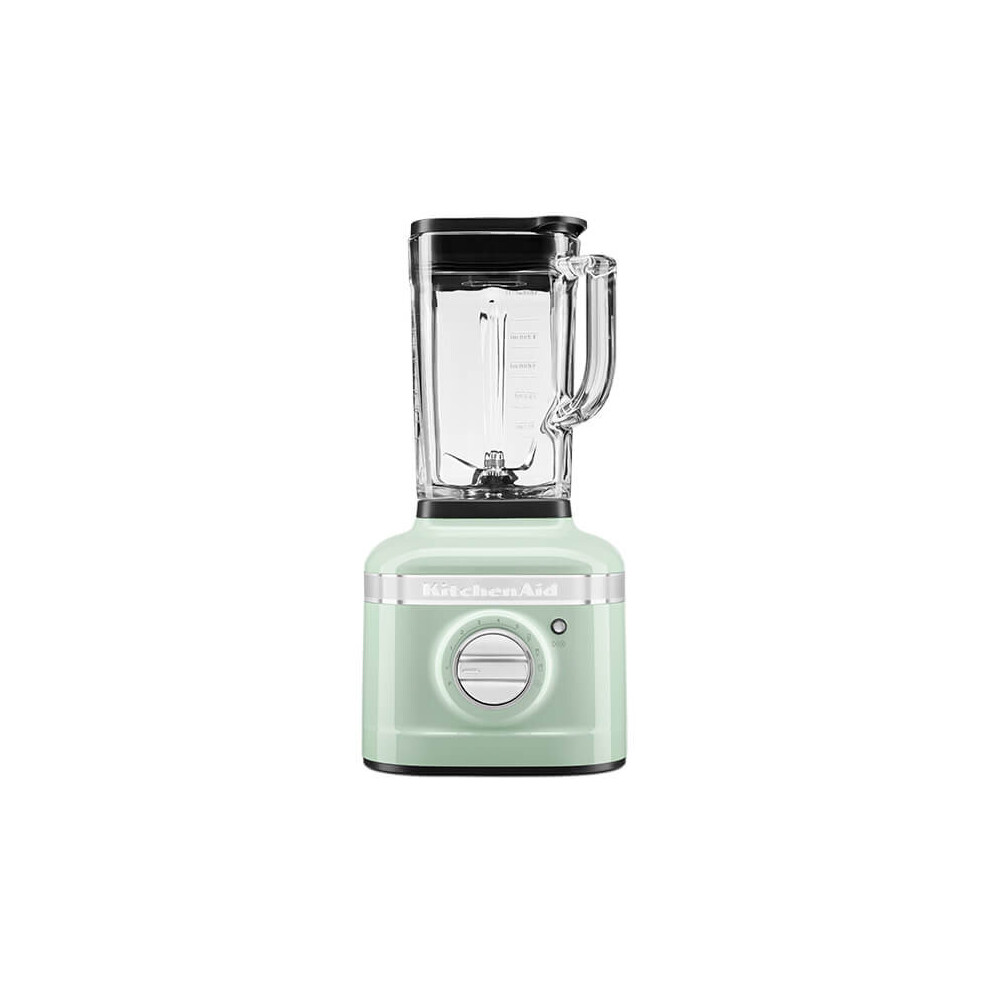 KitchenAid Artisan Pistachio K400 Blender with Intelli-speed 1.5 HP, 1.4L Ribbed Glass Jar, 5 Speeds, 3 Presets, Self-Clean-image-OPC-P69BWN8-NEW