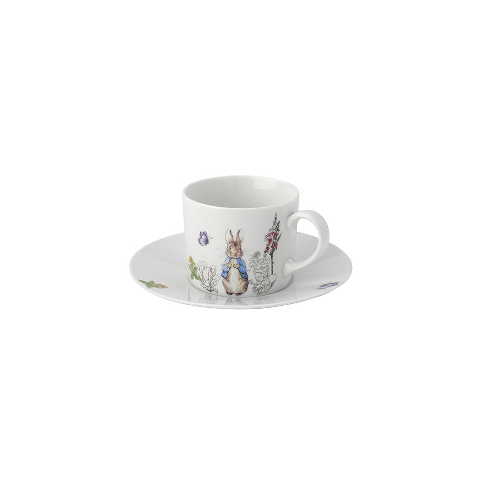 Peter Rabbit classic Porcelain Tea Cup and Saucer Set