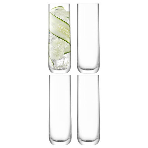 LSA International LSA Borough Highball 420ml Set Of 4
