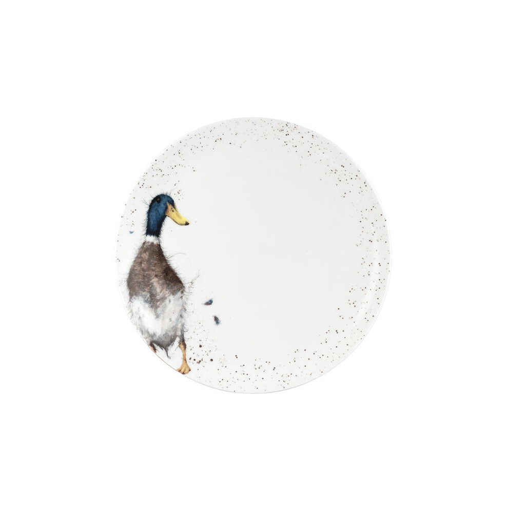 Wrendale Designs 10.5 Inch Coupe Plate Duck