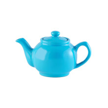 Price & Kensington Blue 2-Cup Stoneware Teapot, 450ml, Designed in Great Britain, Microwave & Dishwasher Safe
