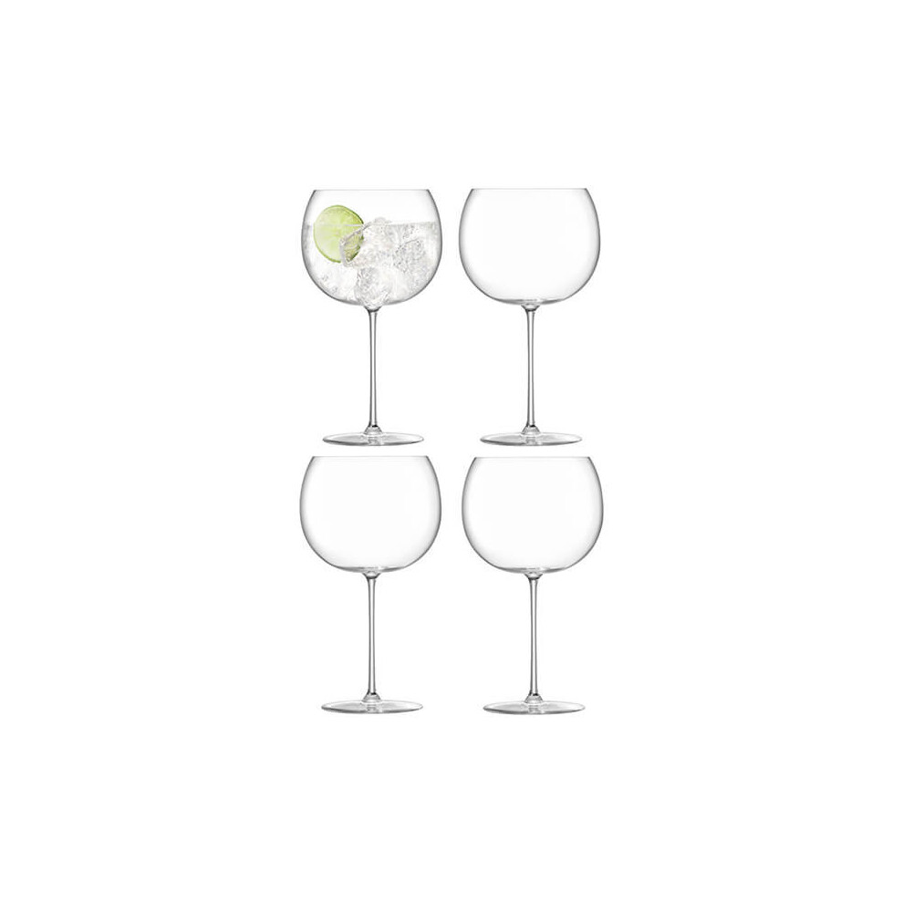 LSA Borough Balloon Glass 680ml Set Of 4