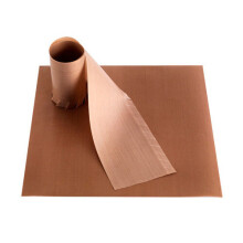 Bake-O-Glide Square and Frilled Wall Liner, Brown, 250 mm/10-Inch