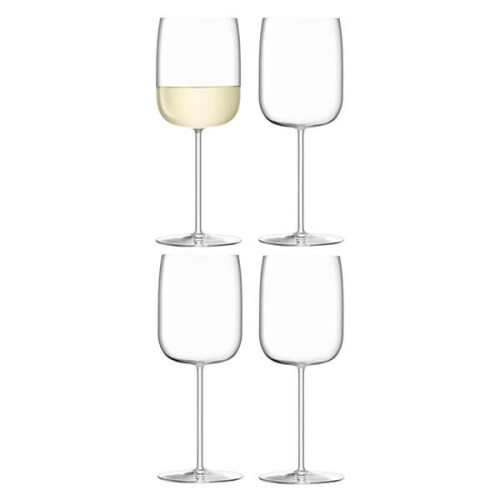 LSA International LSA Borough Wine Glass 380ml Set Of 4