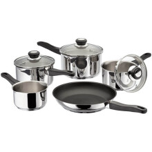 Judge Vista NEW 5 Piece Draining Saucepan Set