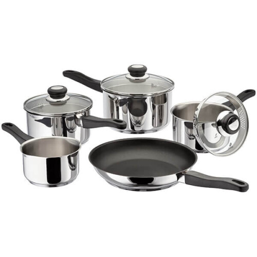 Judge Judge Vista NEW 5 Piece Draining Saucepan Set
