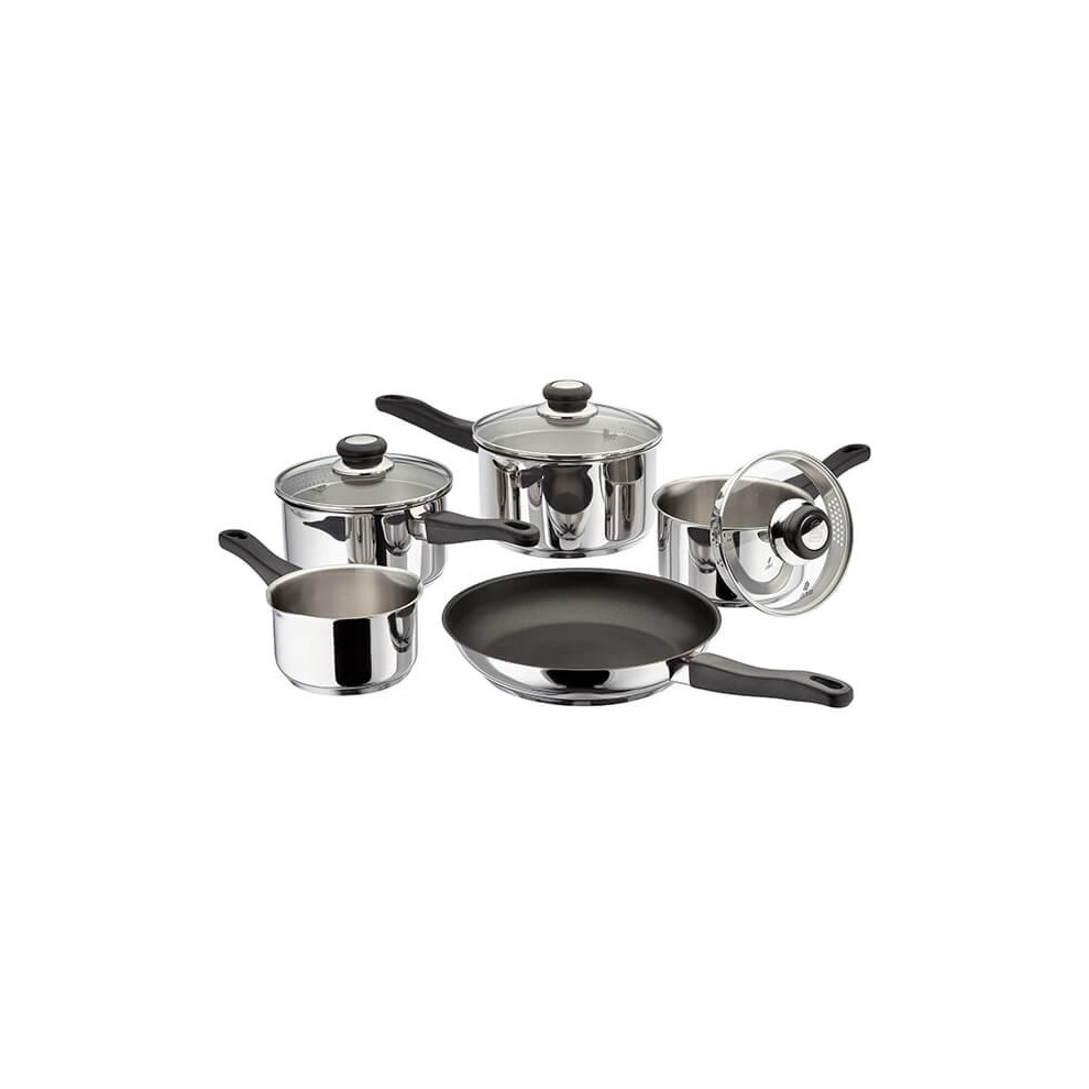 Judge Vista NEW 5 Piece Draining Saucepan Set