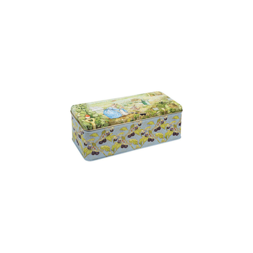 Beatrix Potter Peter Rabbit long Deep Rectangular Storage Tin