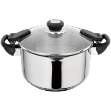 Judge Vista NEW Draining 24cm Stockpot With Phenolic Side Handles