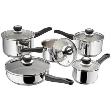 Judge Vista NEW 5 Piece Draining Saucepan Set