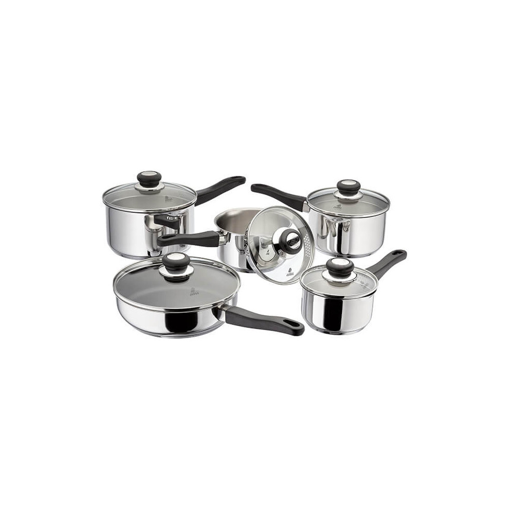 Judge Vista NEW 5 Piece Draining Saucepan Set