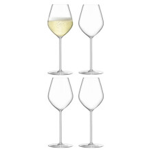 LSA Borough Champagne Tulip Glass 285ml Set Of 4
