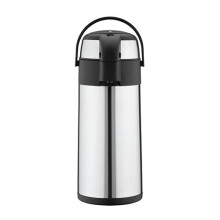 5 Litre Stainless Steel Pump Action Airpot Ideal For Hot And Cold Beverages