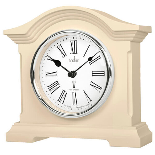 Acctim Acctim Chestfield Mantel Clock Cream