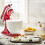 KitchenAid KitchenAid Ceramic Mermaid Lace 4.8L Mixer Bowl - White 2