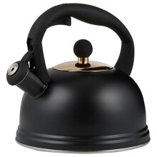 Typhoon Otto 1.8Litre Stove Top Whistling Kettle Black