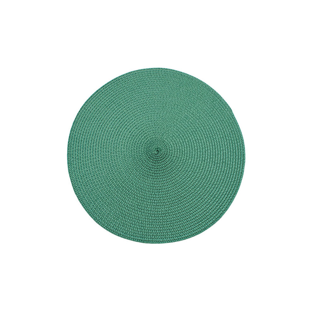 Walton & Co Green Circular Ribbed Placemat