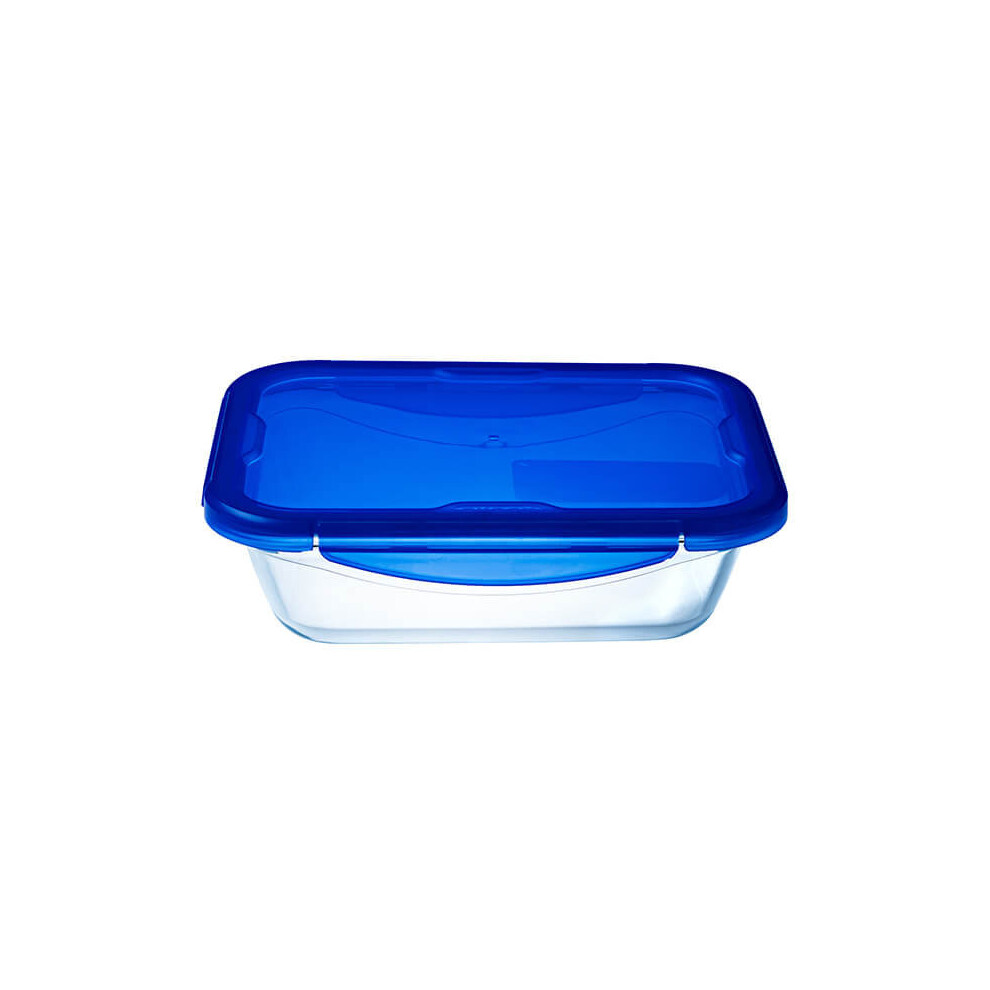 Pyrex Cook & Go Ã¢ÂÂ Rectangular Container With Lid 100% Airtight, Food Container, Suitable For oven, Microwave And 30 X 23 cm, 3.4 L