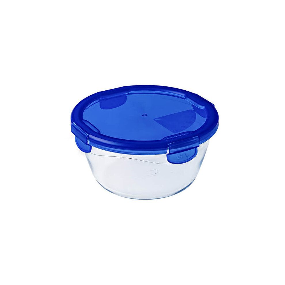 Pyrex Cook & Go Â Round Container With Lid 100% Airtight, Food Container, Suitable For Oven And Microwave, 20 Cm, 1.6 L