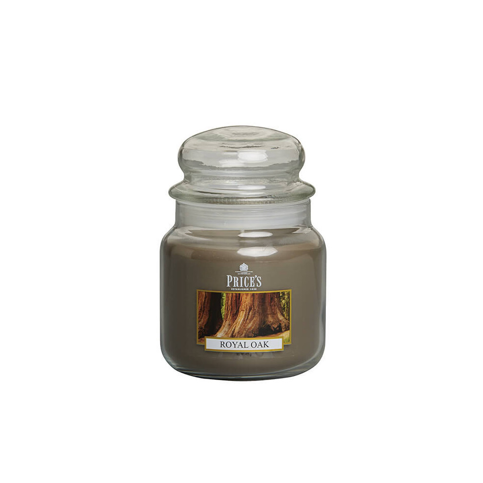 Price's Patent Candles - Medium Jar - Royal Oak Fragrance-image-OPC-P69BYMF-NEW
