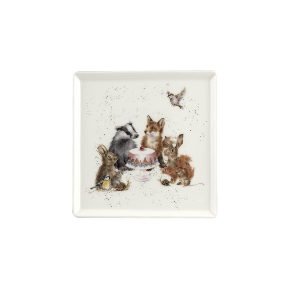 Wrendale Designs Woodland Party Square Plate