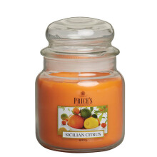 Price's Patent Candles - Medium Jar - Sicilian Citrus Fragrance