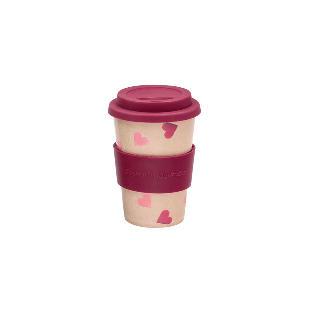 Emma Bridgewater Hearts Rice Husk Cup Pink