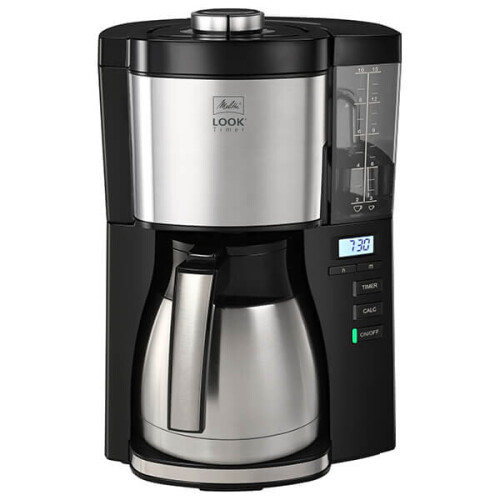 Melitta Melitta Look V Therm Timer Black Filter Coffee Machine 1025-18