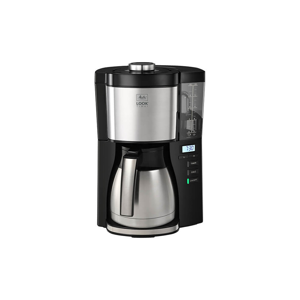 Melitta Look V Therm Timer Black Filter Coffee Machine 1025-18