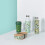 Typhoon Typhoon Pure Green New Black Double Wall Bottle 500ml 2
